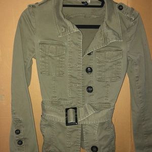 Army Green tailored jacket